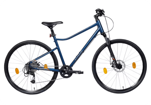 btwin rockrider 500 9 gears speed cycle on rent juhu