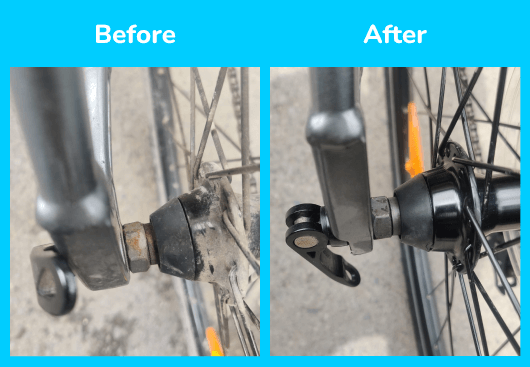 cycle service at home